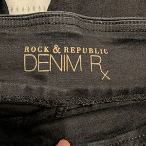 Rock & Republic Women's Dark Gray Skinny Jeans